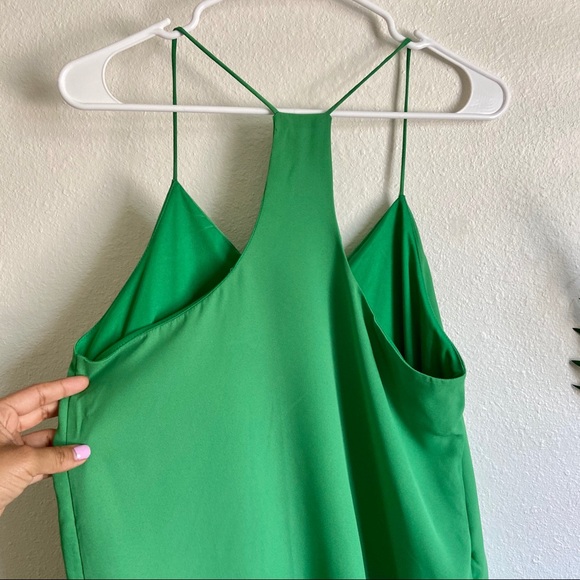 Style Rack green basic racerback dress - Picture 3 of 6